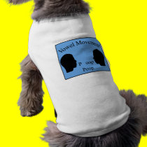 Vowel Movement - Blue pet clothing