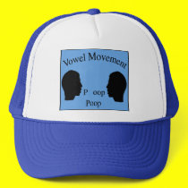 Vowel Movement - Blue hats