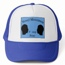 Vowel Movement - Blue hats