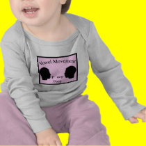 Vowel Movement - Pink t-shirts by funoriginals Vowel Movement - Pink t-shirts