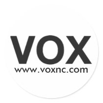 VOX Logo (Sticker) by VoxNC_Clothing VOX Logo (Sticker)
