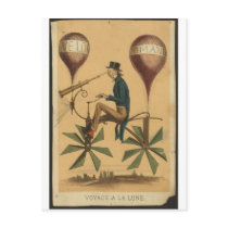 Voyage a la lune post cards
