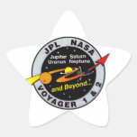 Voyager 1 & 2 star sticker