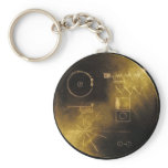 Voyager Golden Record Keychain