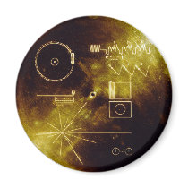 Voyager Message Fridge Magnet
