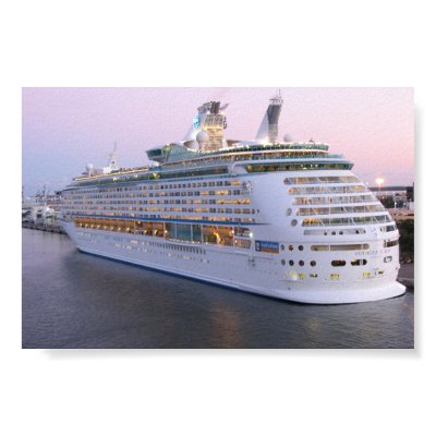 Voyager of the Seas - 2 Poster by carlmarsh