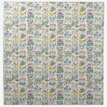 Voysey Apothecary Garden Pattern Napkin Set napkins