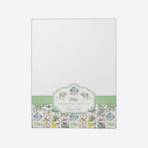 Voysey Apothecary's Garden Custom Notepad notepads