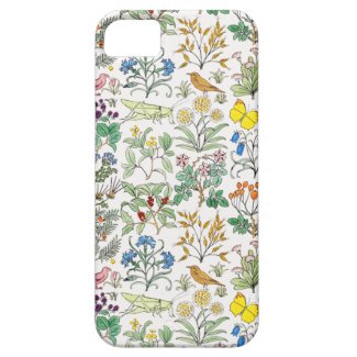 Voysey Apothecary's Garden Pattern iPhone 5 Case