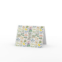 Voysey Apothecary's Garden Pattern Note Cards