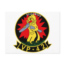 VP 42 Sea Demons postcards