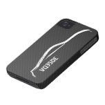 "VQ35DE" 350z w/ Faux Carbon Fiber Case-mate Iphone 4 Cases