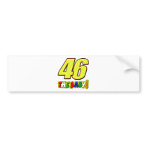 vr46baby bumper stickers