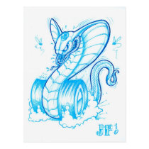 "VROOM!" postcards