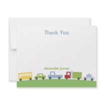 Vroom Vroom Cars Thank You Notes invitations by berryberrysweet Vroom Vroom Cars Thank You Notes invitations