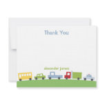 Vroom Vroom Cars Thank You Notes Custom Invitation