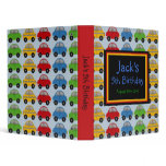 Vroom Vroom Race Car  Photo Scrapbook BInder
