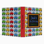 Vroom Vroom Race Car  Photo Scrapbook BInder