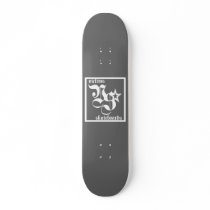 VSC Signature Battleship Grey Skateboard