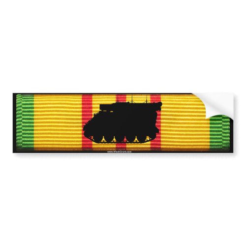 VSM Ribbon with M577 Command Track Sticker zazzle_bumpersticker