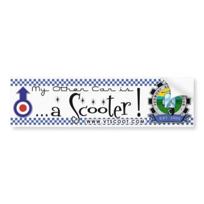 VTSC Bumper Sticker by vtscoot