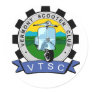 VTScoot Round Sticker