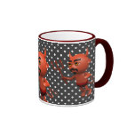 vuelo del diablo 3d taza de café