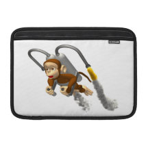 Vuelo del mono con Jetpack Funda MacBook
