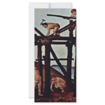 Vulcan (Hephaestus) And Aeolus Detail By Piero Rack Card Template