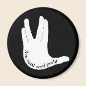 Vulcan Objectivist Magnet