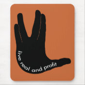 Vulcan Objectivist Mouse Pad