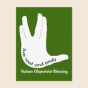 Vulcan Objectivist Postcards