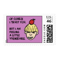 "Vulnerable" by U-owe-me.com postage by uoweme "Vulnerable" by U-owe-me.com postage