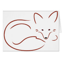 Vulpes Vulpes Greeting Card