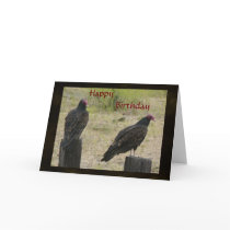 Vulture Birthday Card by cjcanet Vulture Birthday Card