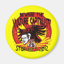 Vulture Capitalist Refrigerator Magnets