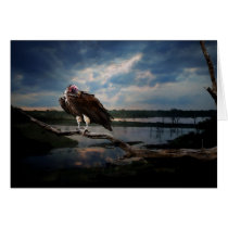 Vulture Fantasy Greeting Card