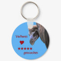 Vulture Geocaching Keychain