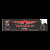 Vulture Kulture® Bumper Sticker bumper stickers