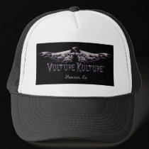 Vulture Kulture® Metal Logo Baseball Hat