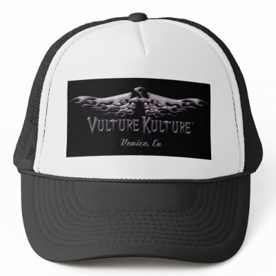 Vulture Kulture® Metal Logo Baseball Hat by vulture_kulture