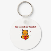 Vuoi essere il mio Valentino? keychains by claybuster Vuoi essere il mio Valentino? keychains