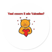 Vuoi essere il mio Valentino? stickers by claybuster Vuoi essere il mio Valentino? stickers