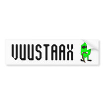 VUUSTAAX bumper stickers