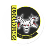 VX-30 Bloodhounds Round Sticker