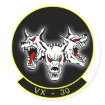 VX-30 Bloodhounds Round Sticker