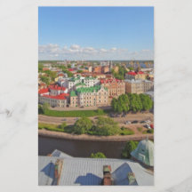 Vyborg Russia Leningrad Oblast from Olaf Tower Personalized Flyer