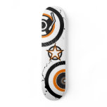 Vynil Star Skateboard White