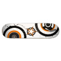 Vynil Star Skateboard White - 2 skateboard
