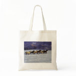 W0054_Running horses Canvas Bag